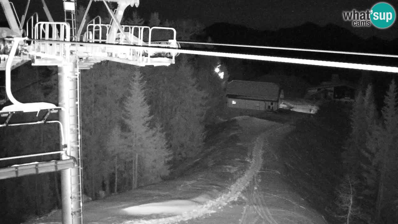 Webcam Kranjska Gora VITRANC 2 upper station