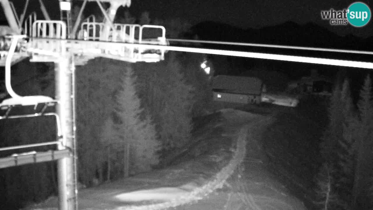 Webcam Kranjska Gora VITRANC 2 upper station