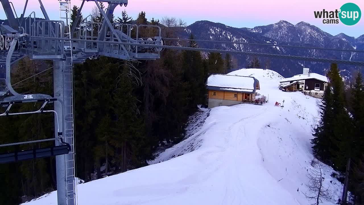 Webcam Kranjska Gora VITRANC 2 upper station