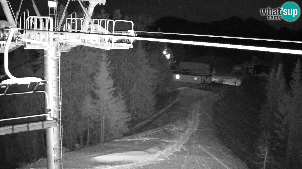 Webcam Kranjska Gora VITRANC 2 upper station