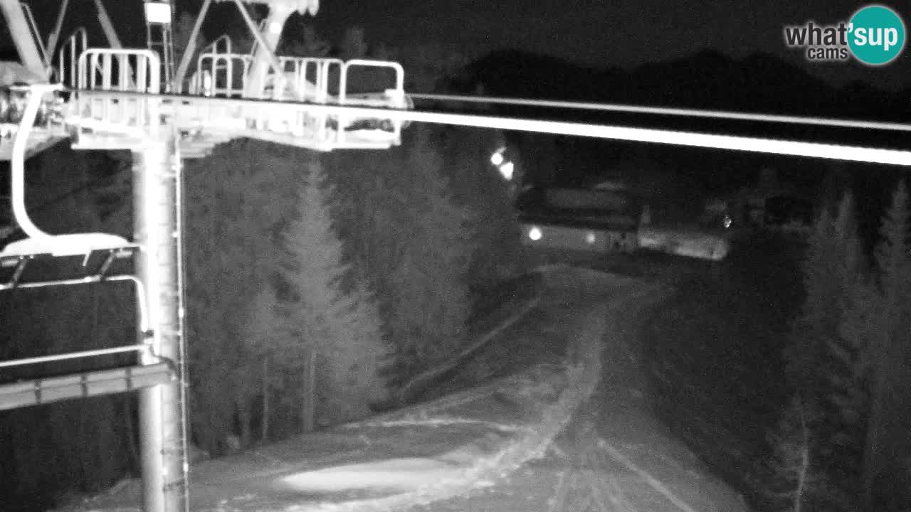 Webcam Kranjska Gora VITRANC 2 | Station supérieure