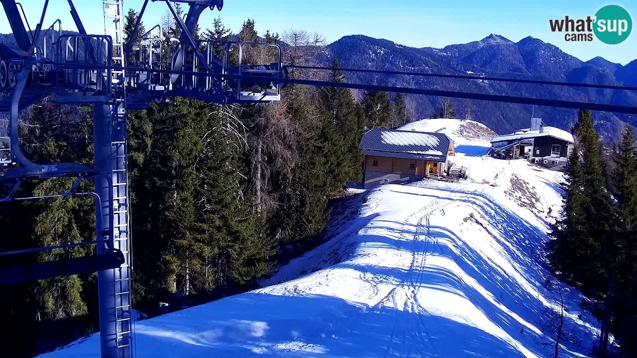 Webcam Kranjska Gora VITRANC 2 | station supérieure