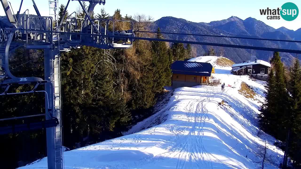 Webcam Kranjska Gora VITRANC 2 | station supérieure