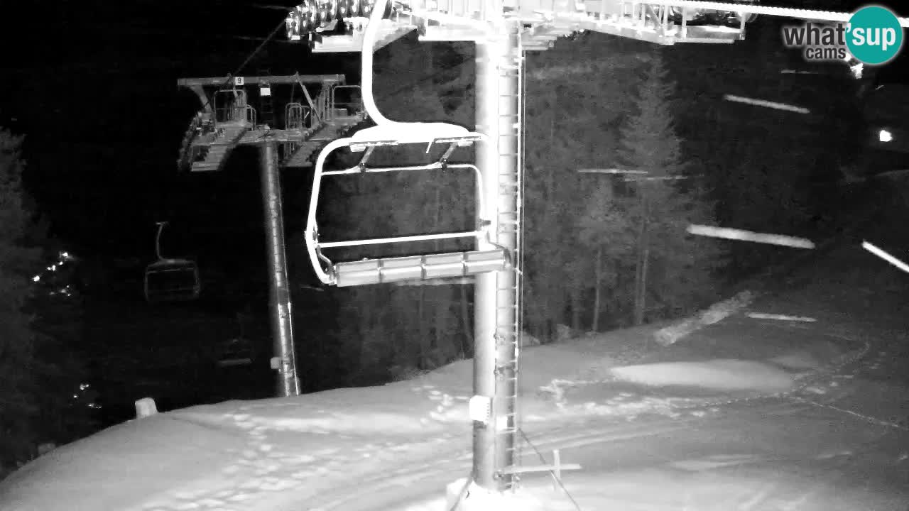 Webcam Kranjska Gora VITRANC 2 upper station