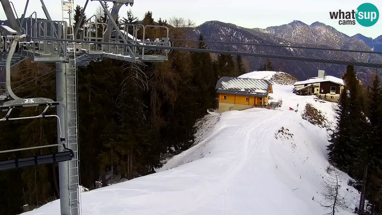 Webcam Kranjska Gora VITRANC 2 | station supérieure