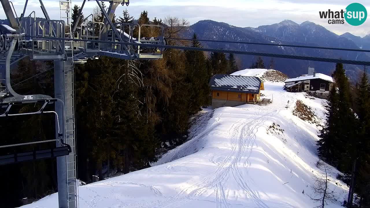 Webcam Kranjska Gora VITRANC 2 | Station supérieure