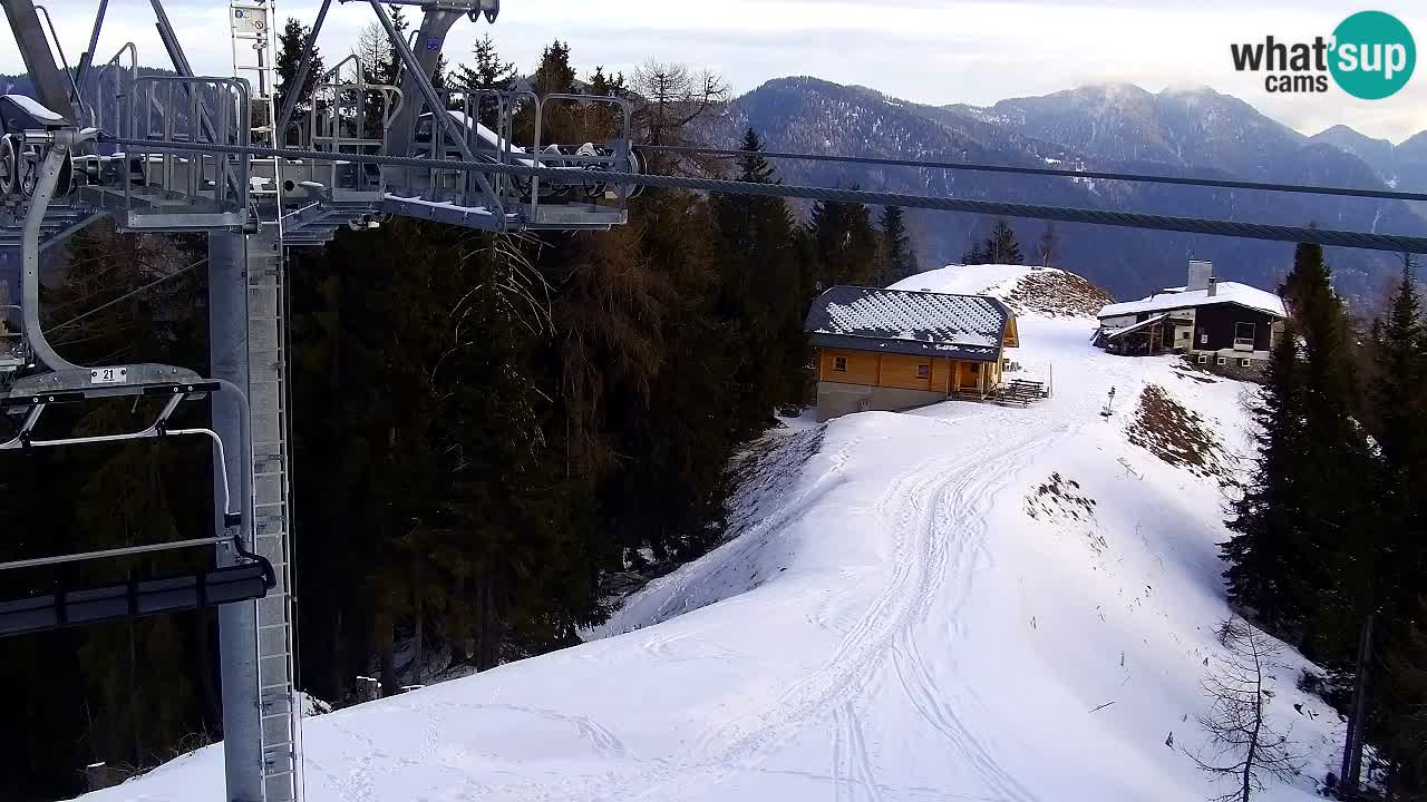 Webcam Kranjska Gora VITRANC 2 | station supérieure