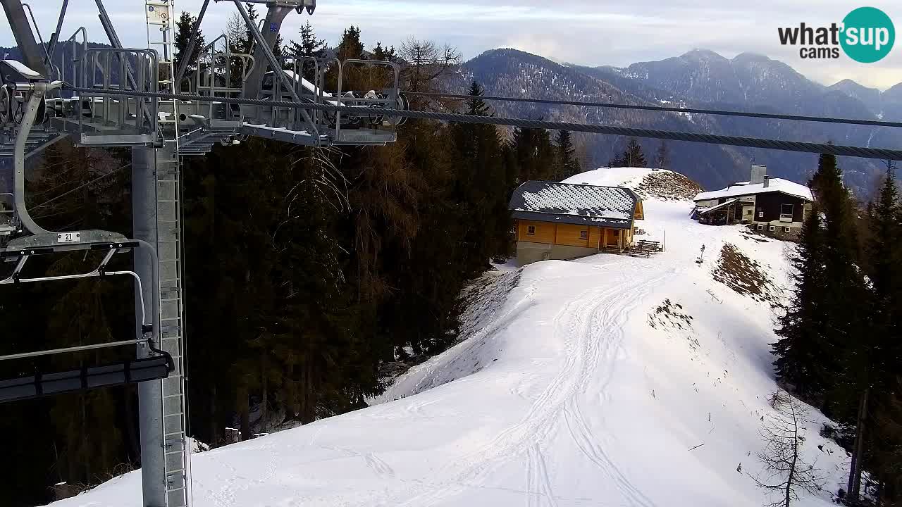 Webcam Kranjska Gora VITRANC 2 | station supérieure