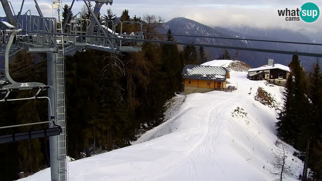 Kranjska Gora webcam VITRANC 2 | Bergstation