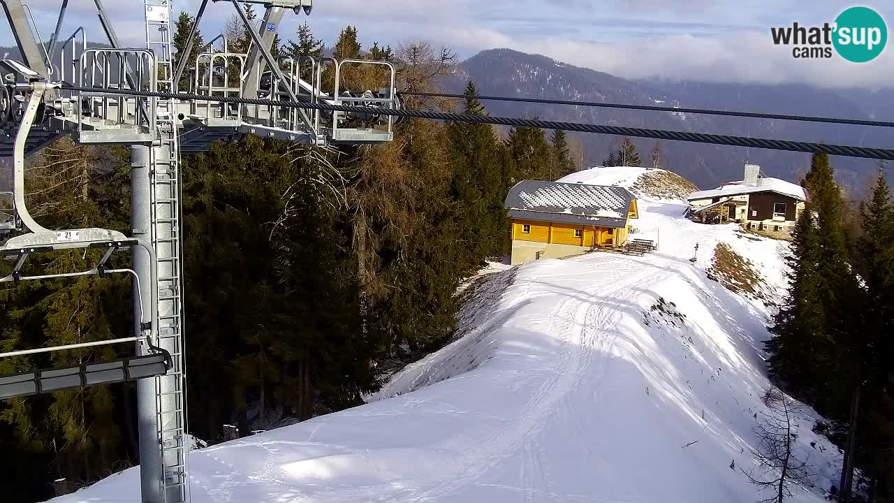 Webcam Kranjska Gora VITRANC 2 upper station