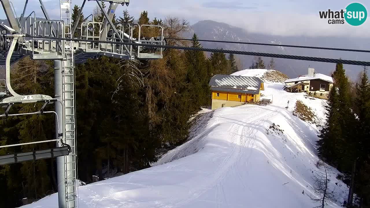 Webcam Kranjska Gora VITRANC 2 | station supérieure