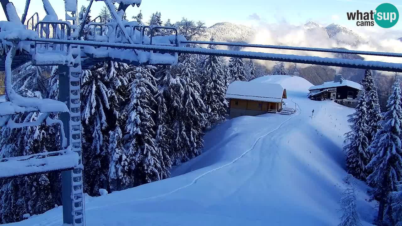 Webcam Kranjska Gora VITRANC 2 | Station supérieure