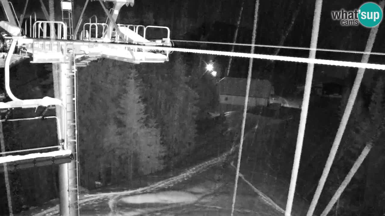 Webcam Kranjska Gora VITRANC 2 upper station