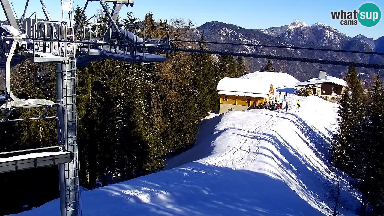 Kranjska Gora webcam VITRANC 2 | Bergstation