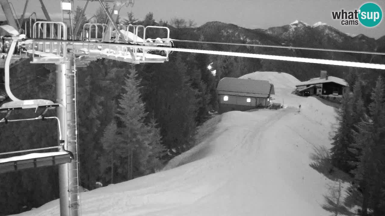 Webcam Kranjska Gora VITRANC 2 upper station