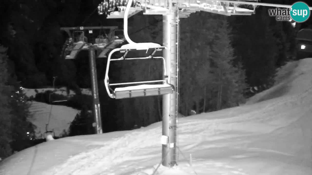 Webcam Kranjska Gora VITRANC 2 upper station