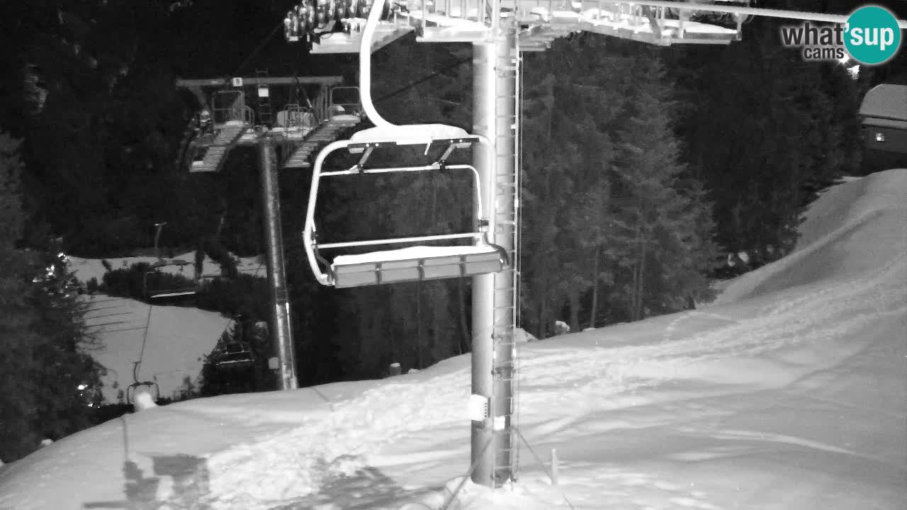 Webcam Kranjska Gora VITRANC 2 upper station