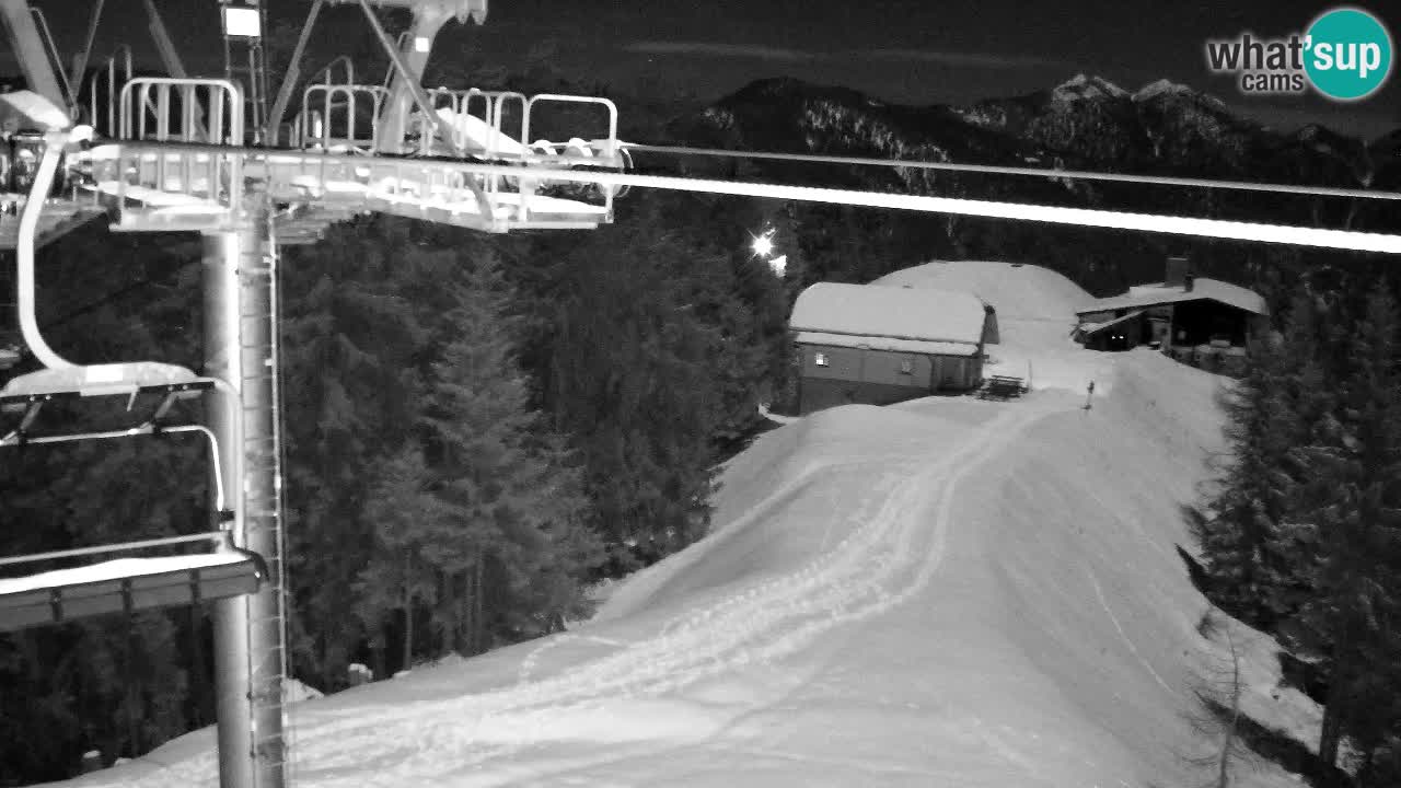 Webcam Kranjska Gora VITRANC 2 upper station