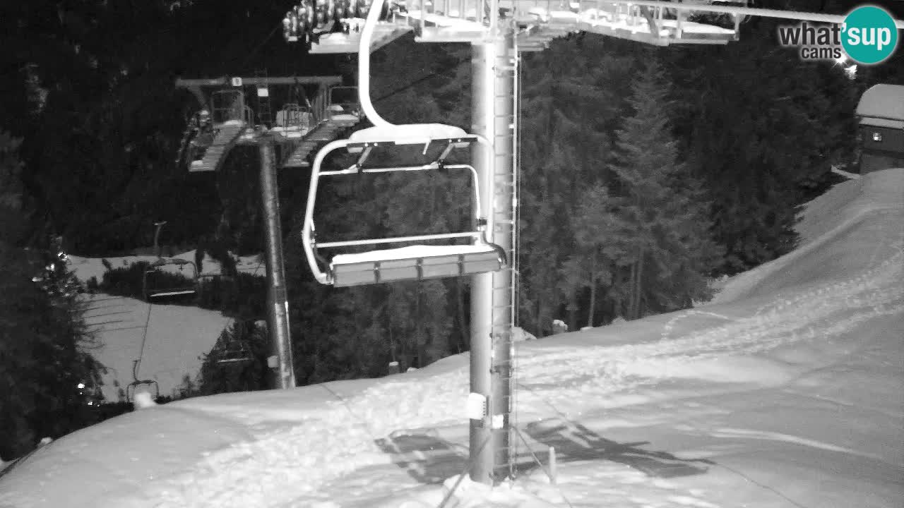 Webcam Kranjska Gora VITRANC 2 upper station