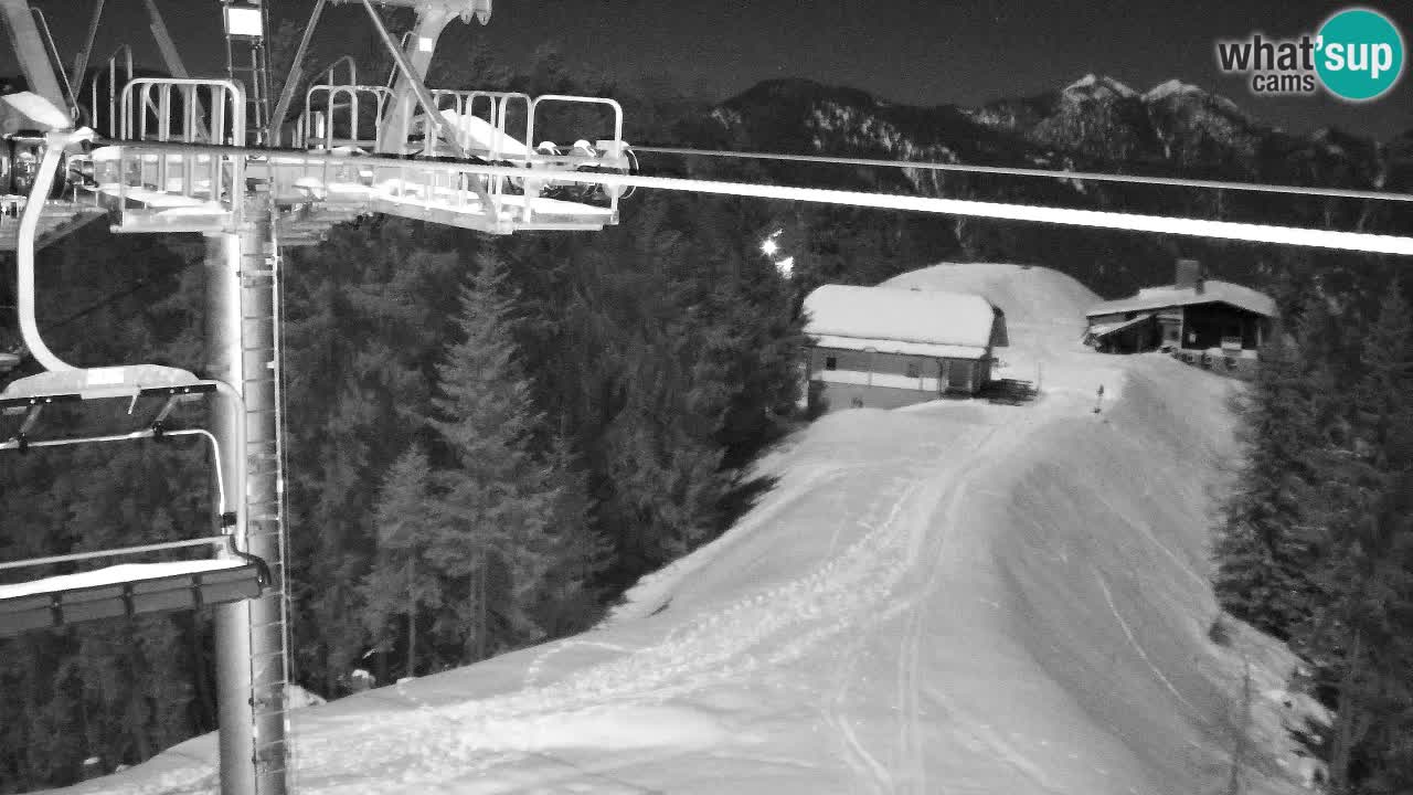 Webcam Kranjska Gora VITRANC 2 | station supérieure