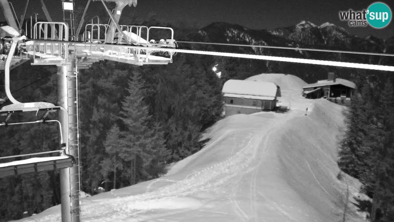 Webcam Kranjska Gora VITRANC 2 upper station