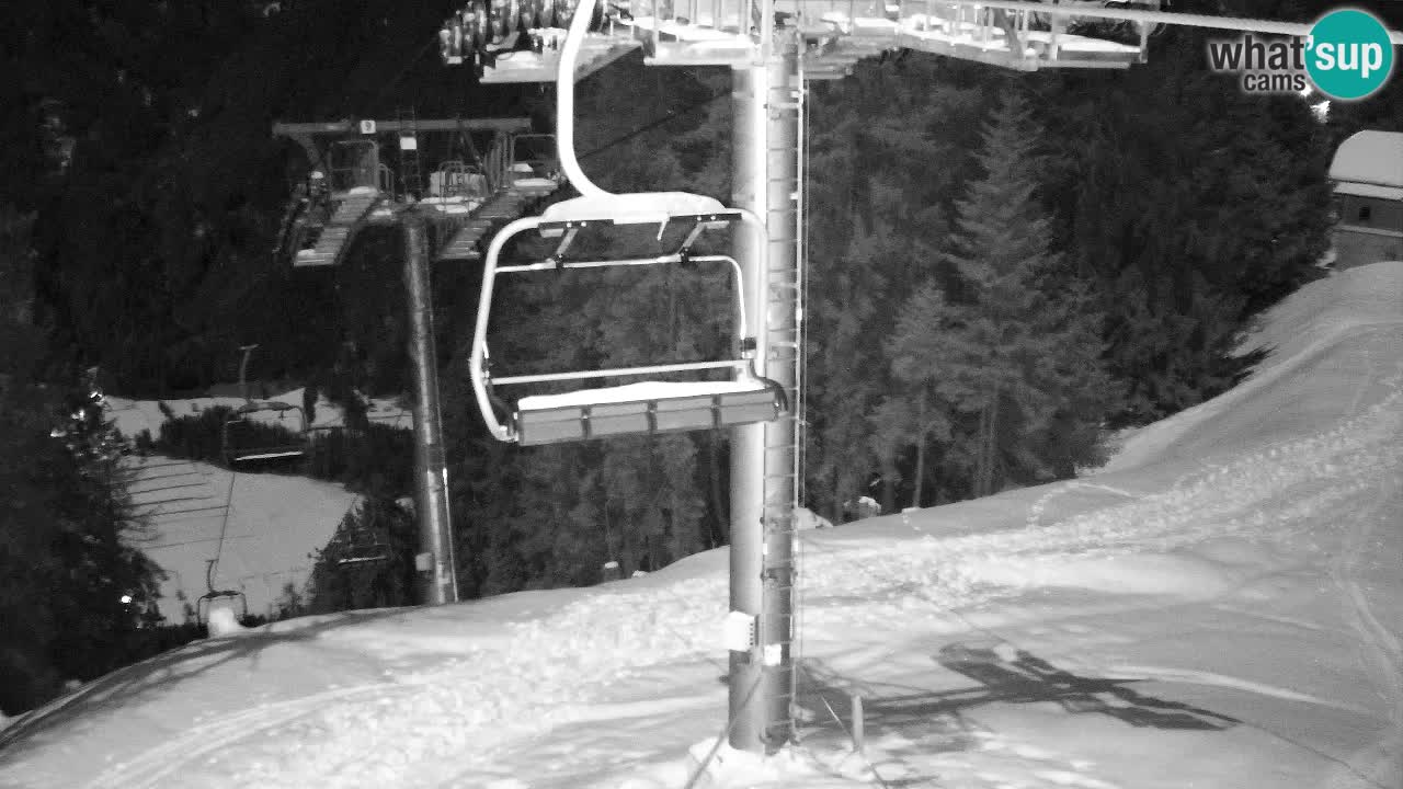 Webcam Kranjska Gora VITRANC 2 upper station