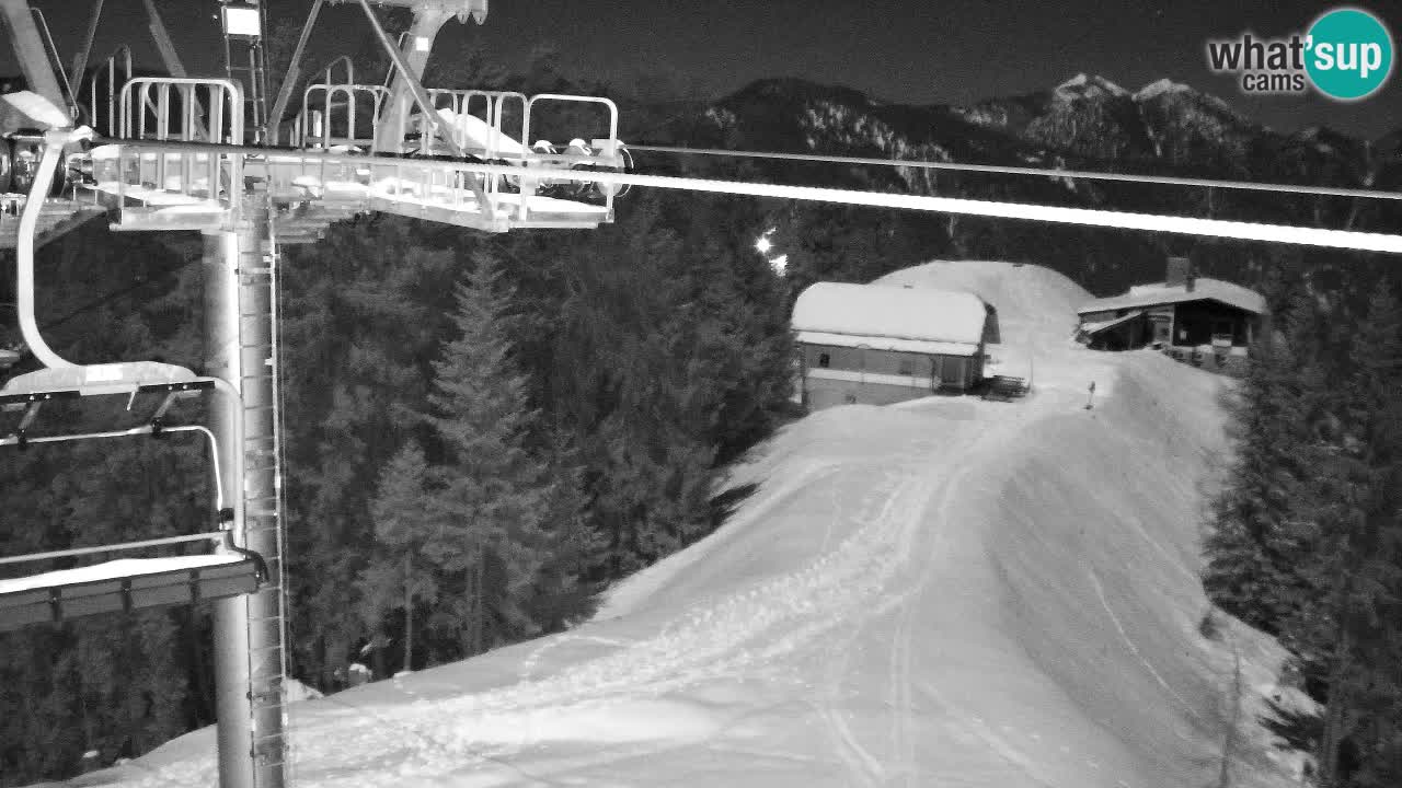 Webcam Kranjska Gora VITRANC 2 | station supérieure