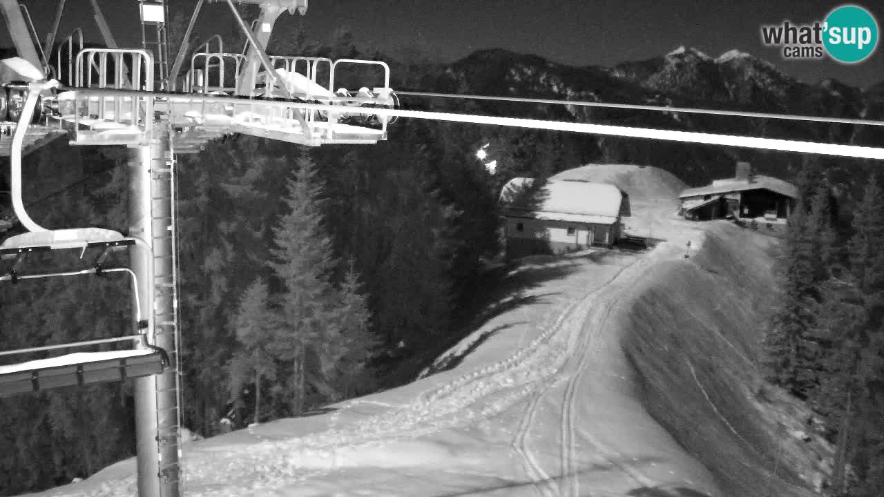 Webcam Kranjska Gora VITRANC 2 upper station