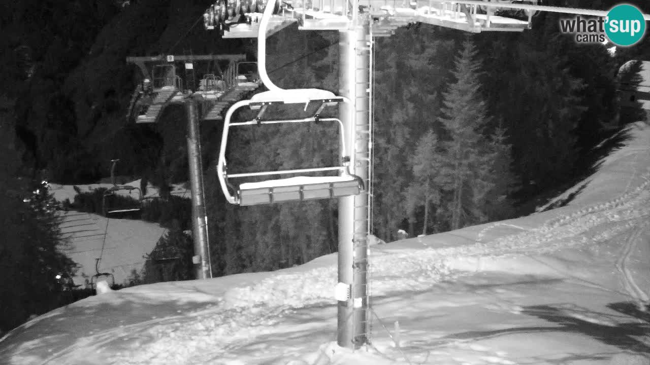 Webcam Kranjska Gora VITRANC 2 upper station