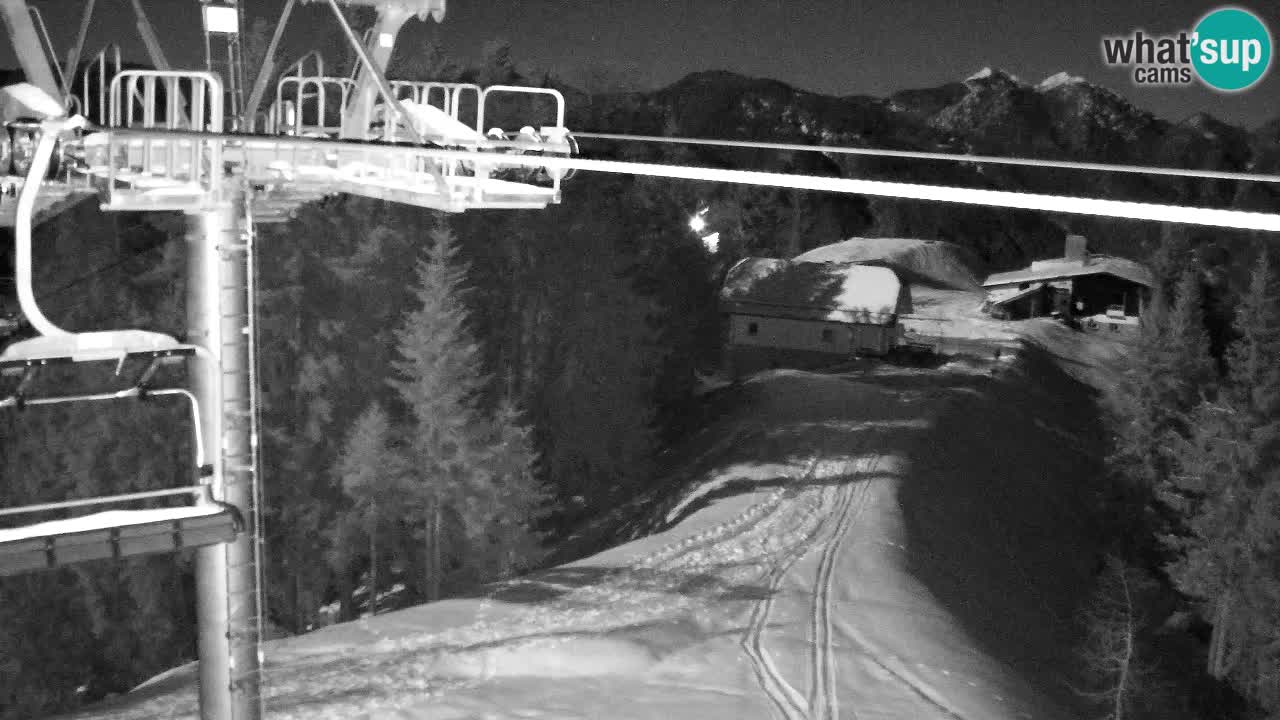 Webcam Kranjska Gora VITRANC 2 upper station