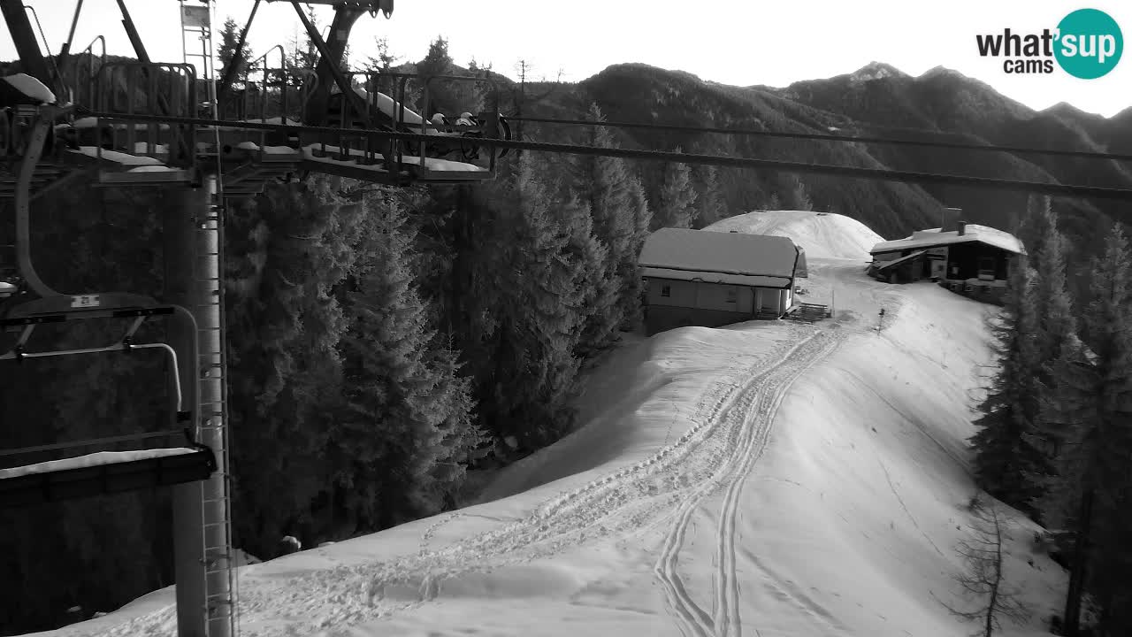 Webcam Kranjska Gora VITRANC 2 upper station