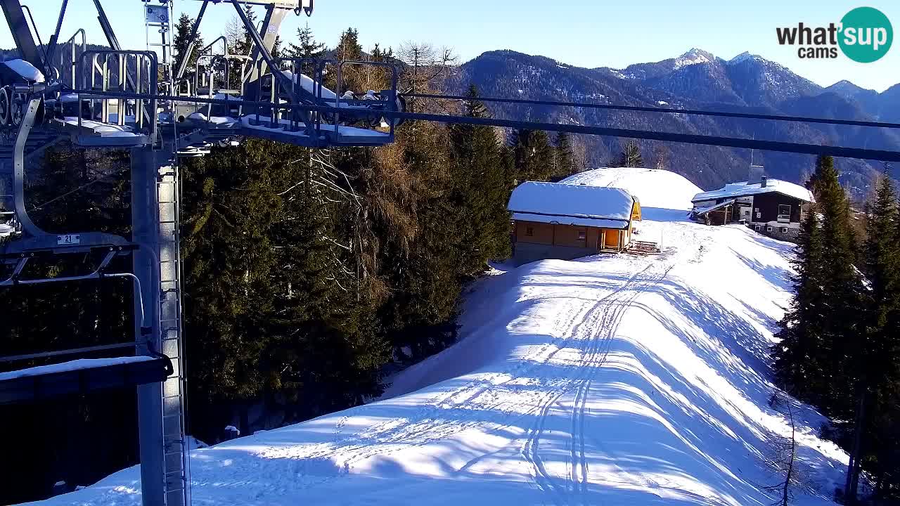 Webcam Kranjska Gora VITRANC 2 upper station