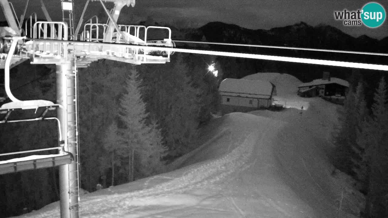 Webcam Kranjska Gora VITRANC 2 upper station