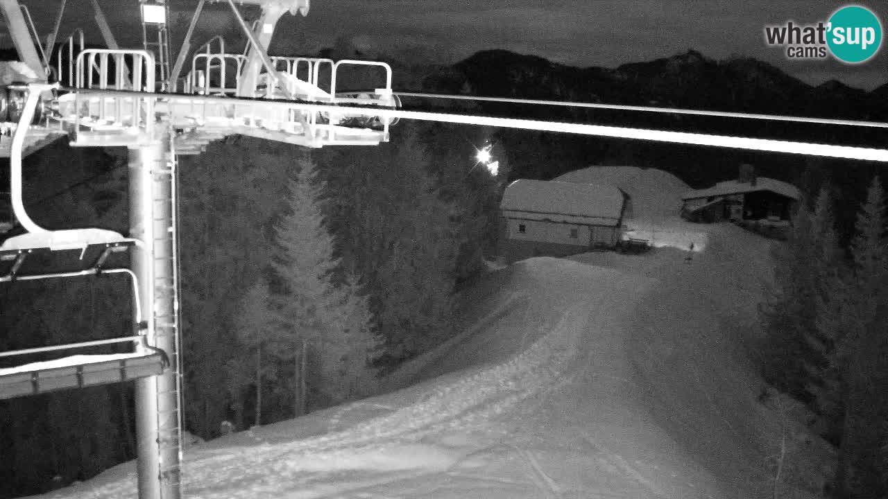 Webcam Kranjska Gora VITRANC 2 upper station