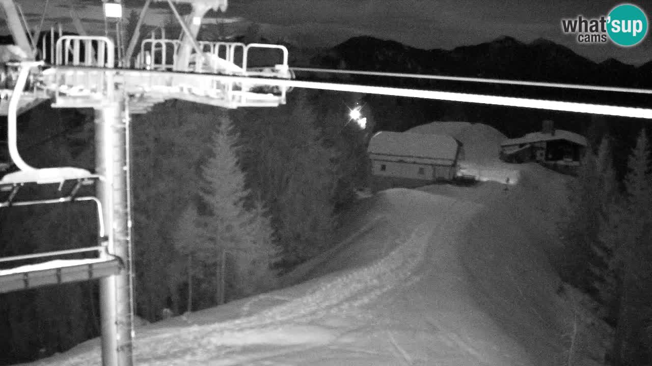 Webcam Kranjska Gora VITRANC 2 upper station