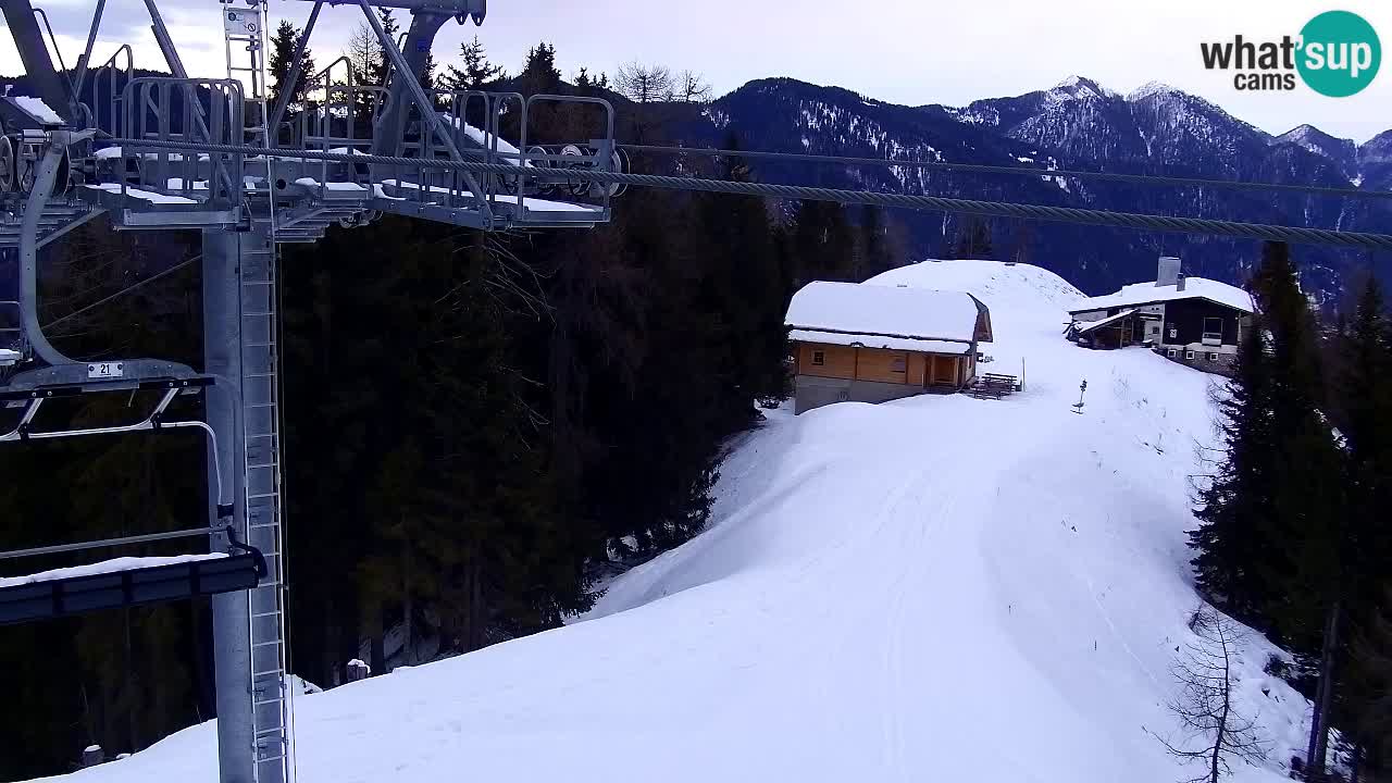 Webcam Kranjska Gora VITRANC 2 upper station