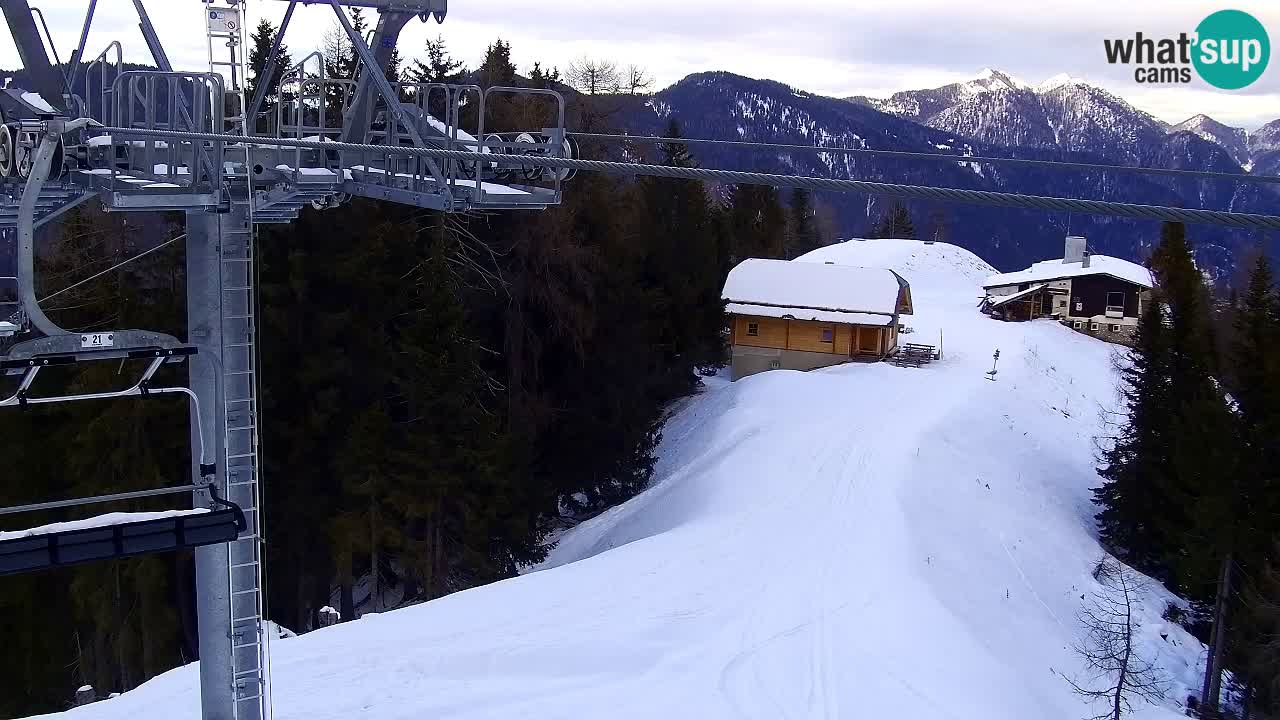 Webcam Kranjska Gora VITRANC 2 upper station