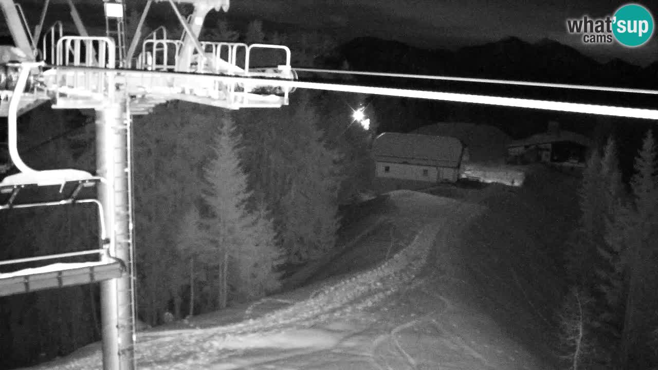 Webcam Kranjska Gora VITRANC 2 upper station