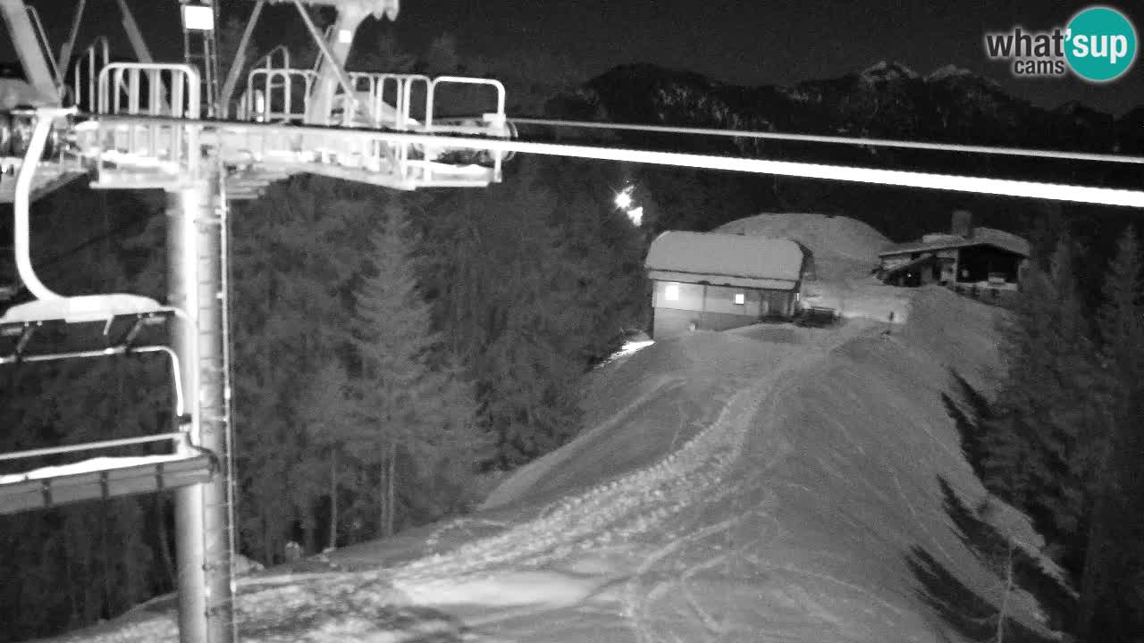 Webcam Kranjska Gora VITRANC 2 upper station