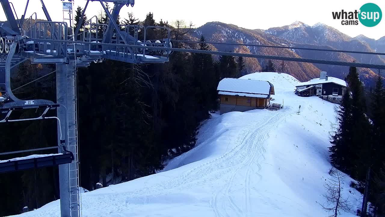 Webcam VITRANC 2 | Kranjska Gora – stazione superiore