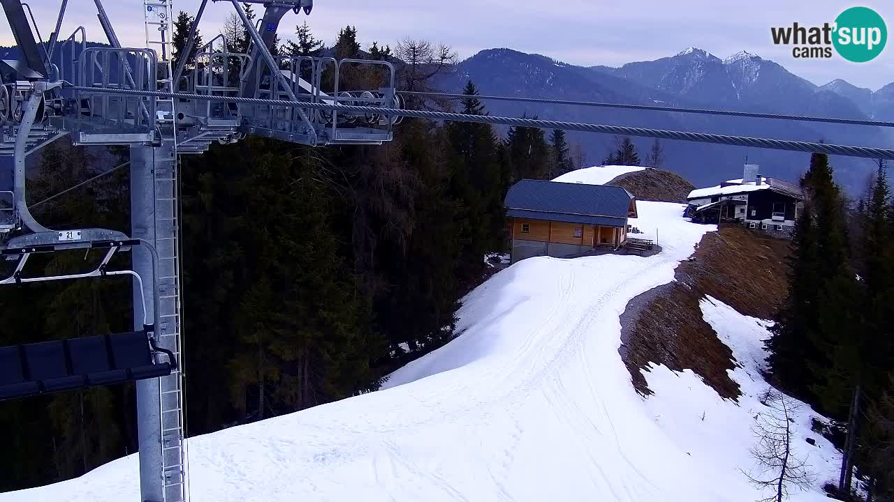 Webcam Kranjska Gora VITRANC 2 upper station