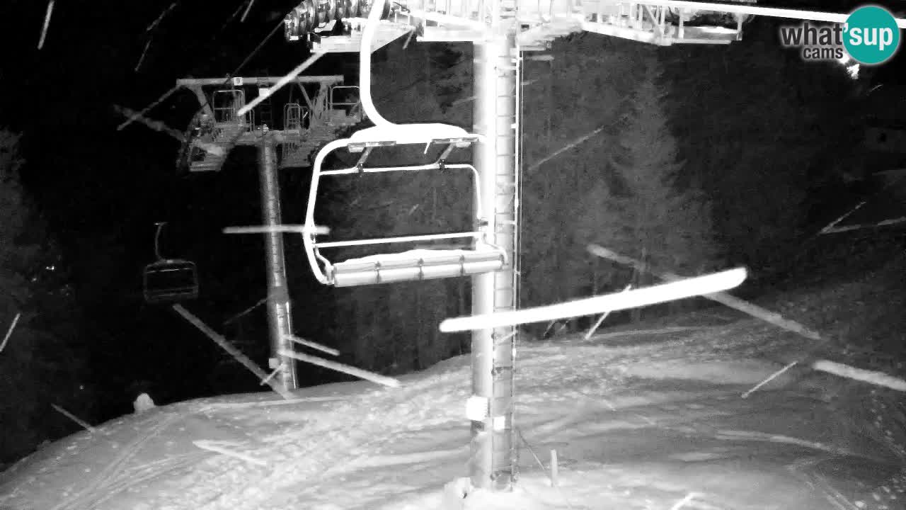 Webcam Kranjska Gora VITRANC 2 upper station