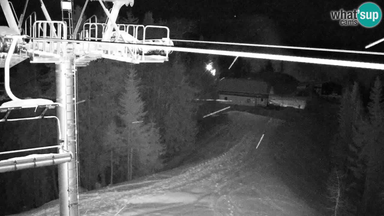 Webcam Kranjska Gora VITRANC 2 upper station