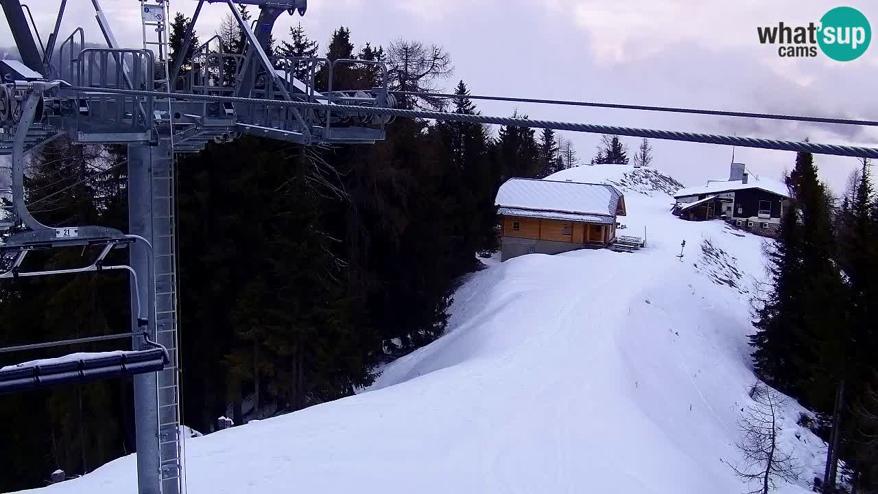 Web kamera Kranjska Gora VITRANC 2 | gornja postaja