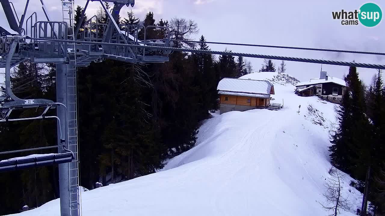 Webcam VITRANC 2 | Kranjska Gora – stazione superiore