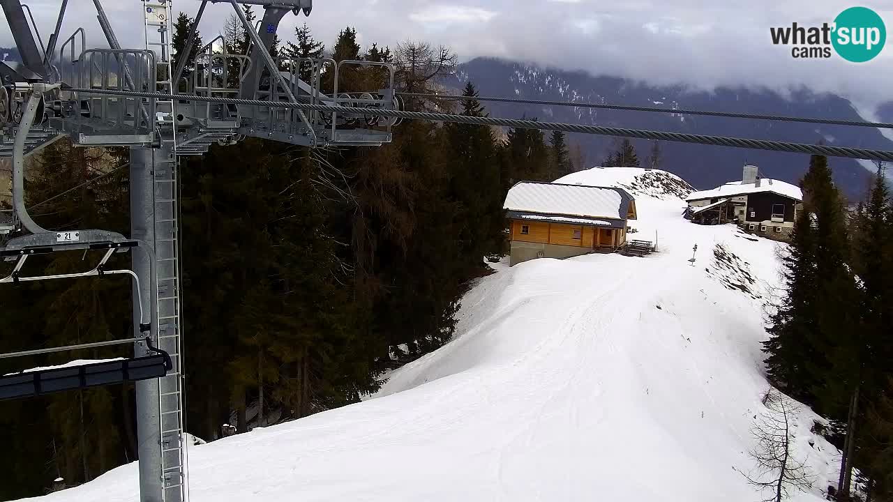 Webcam Kranjska Gora VITRANC 2 | station supérieure