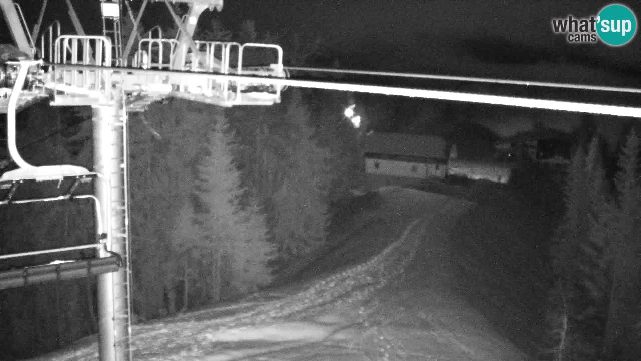 Webcam Kranjska Gora VITRANC 2 upper station