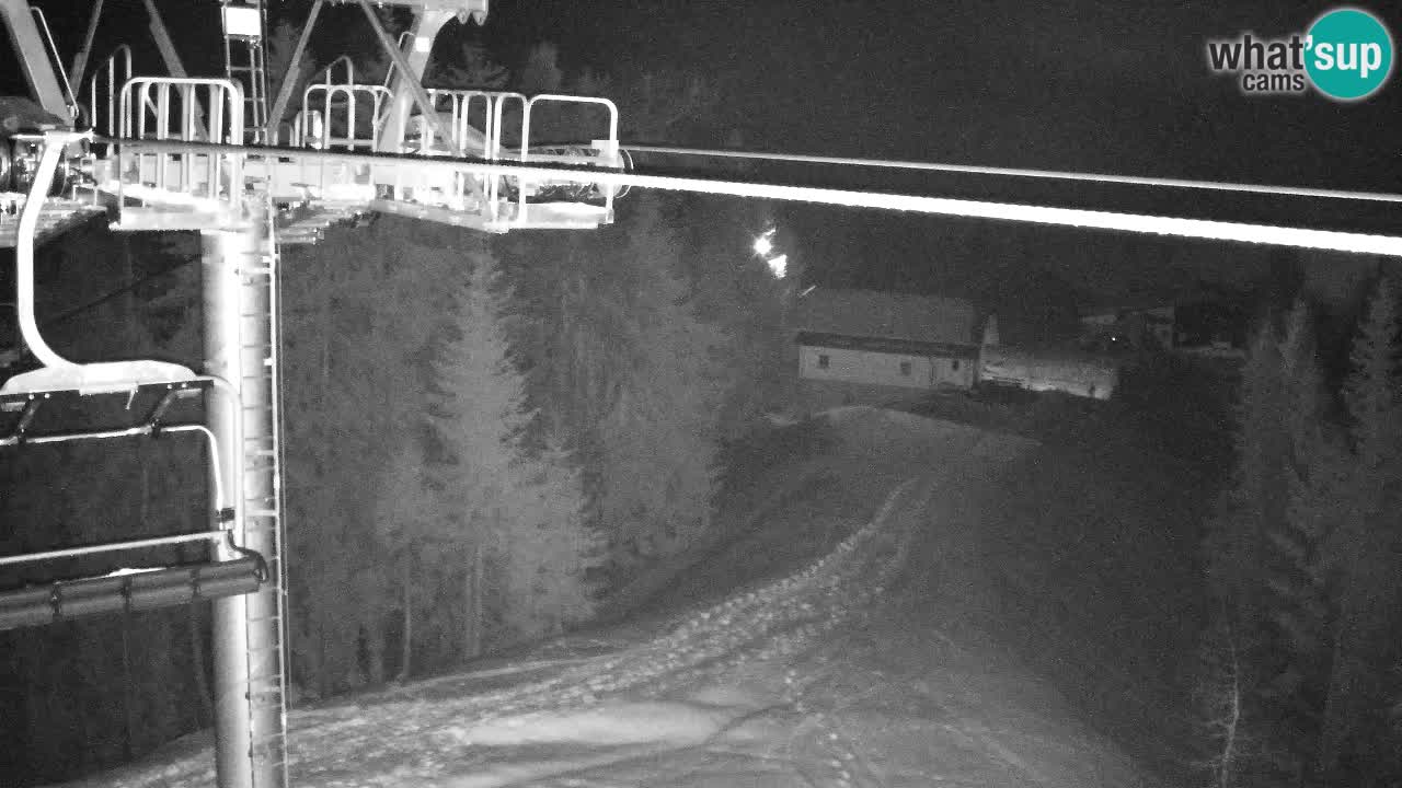 Webcam Kranjska Gora VITRANC 2 upper station