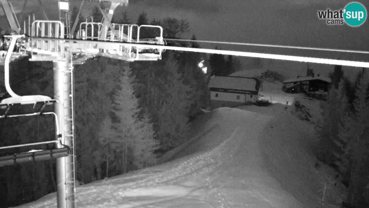 Webcam Kranjska Gora VITRANC 2 upper station