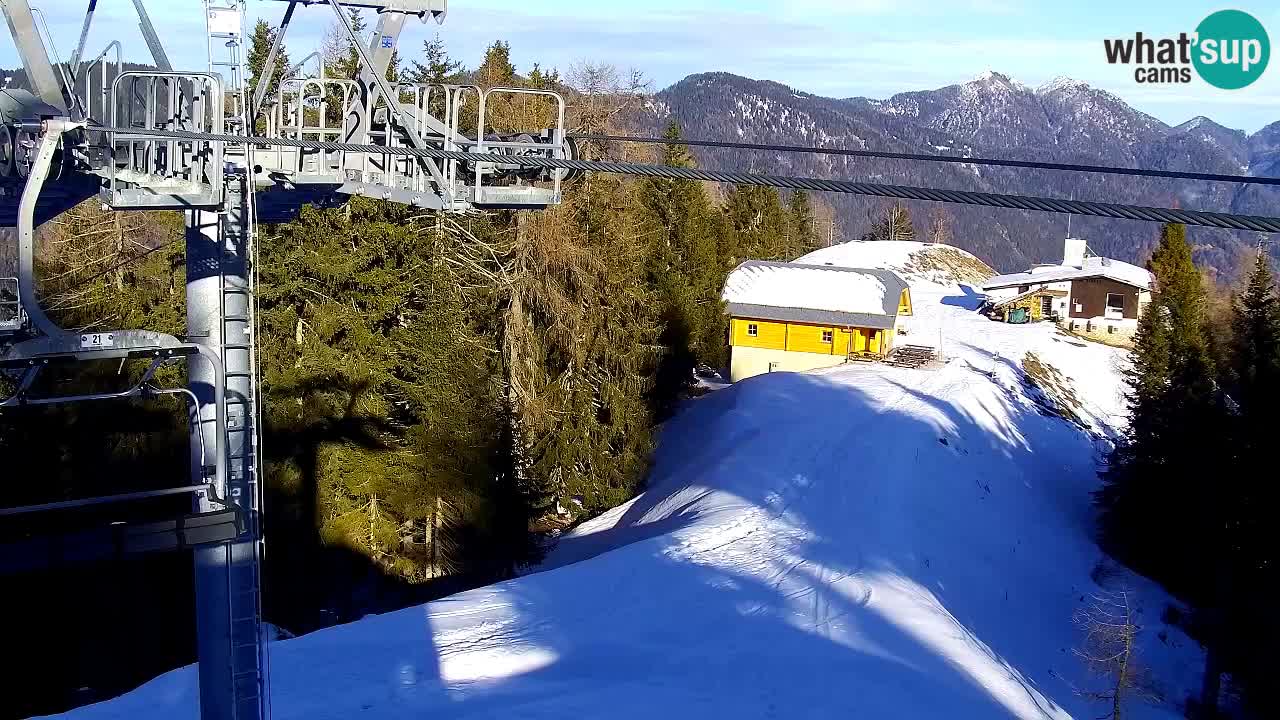 Webcam Kranjska Gora VITRANC 2 | station supérieure